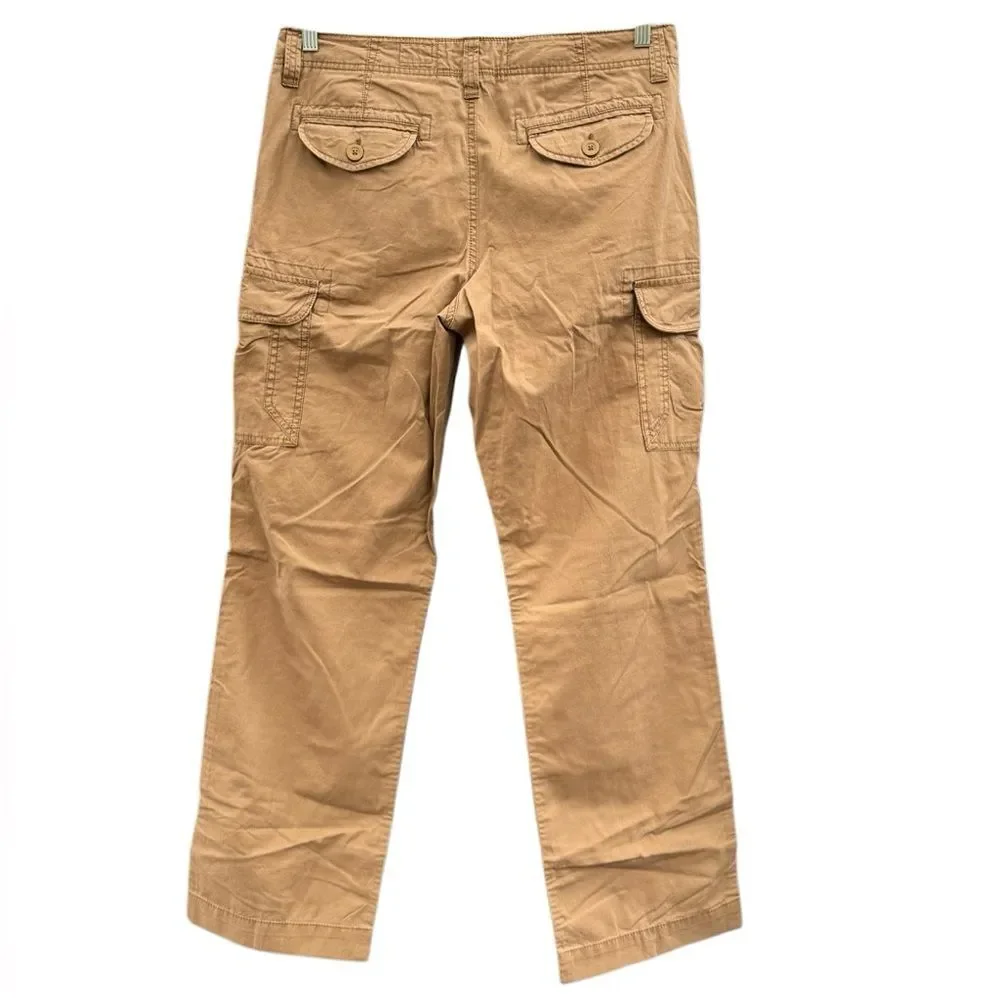 Urban Pipeline Men's Straight Leg Cargo Pants in Tan Khaki Size 34/32